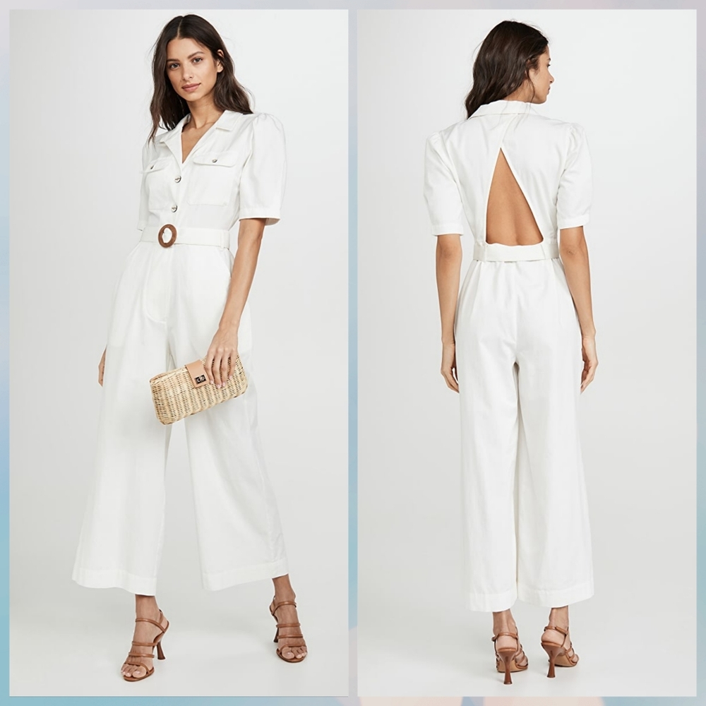 Red Carter Utility Jumpsuit